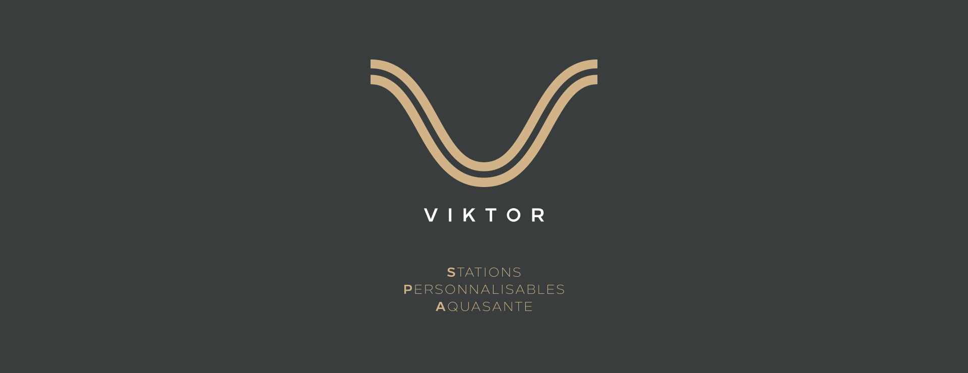 VIKTOR Logo - Aquasanté Custom Stations